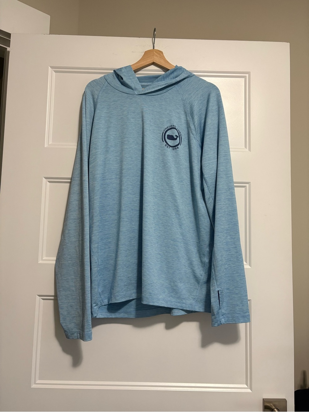 Vineyard Vines Light Blue Performance Hoodie